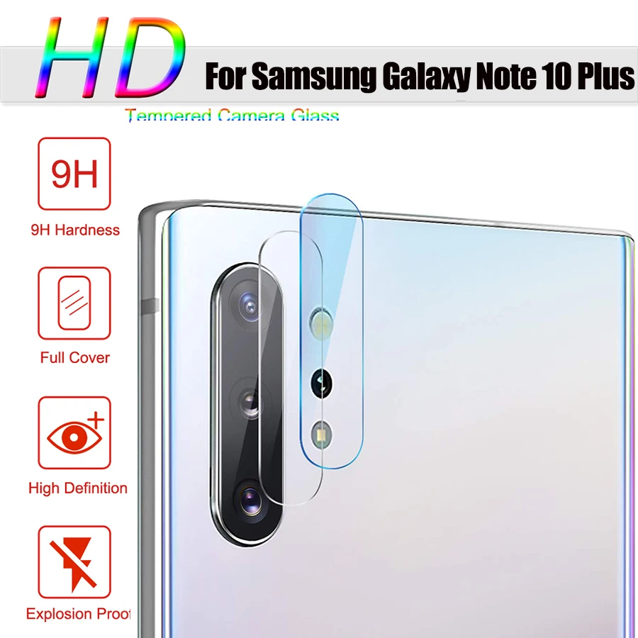 2 шт./лот закаленное стекло для Samsung Galaxy Note 10 Plus / + 5G 6 8 дюймов 2019 Защитное объектива