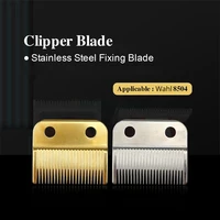 barber product 1pc cordless electric shaver replacement cutter head clipper blade metal bottom cutter for hair clipper wahl 8504