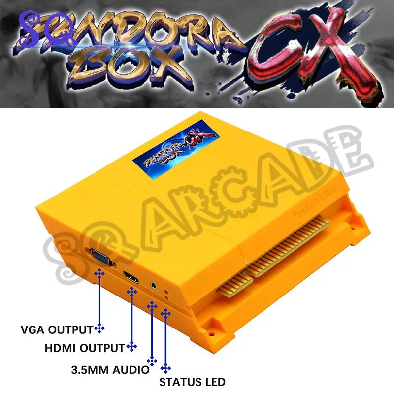 Новая аркадная доска Pandora Box CX 2800 в 1 с поддержкой crt CGA HDMI VGA | Спорт и развлечения