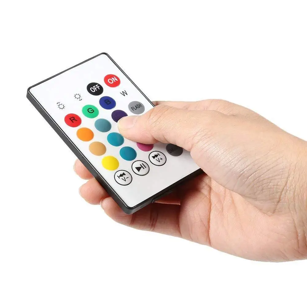 Умная Светодиодная лампа E27 Bluetooth Музыка светодиодные лампы цветные динамик свет