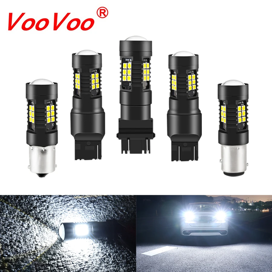 2 шт. светодиодный Сигнальные лампы 3030 SMD 1156 BA15S автомобильные аксессуары