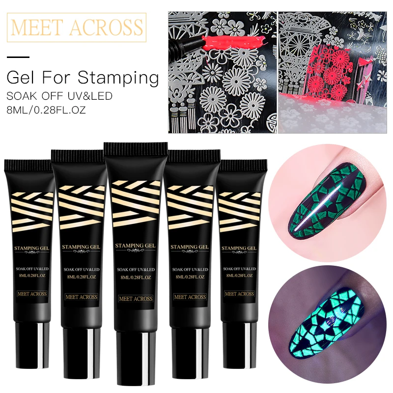 Подходит для 8 мл УФ-гель ногтей неоновый флуоресцентный Гель-лак отмачиваемый