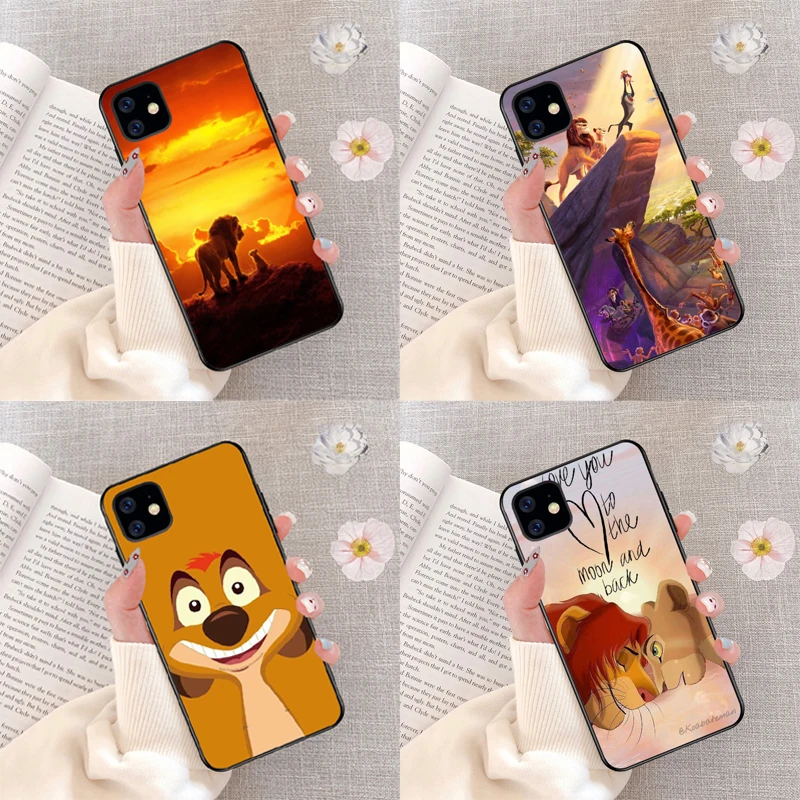 Чехол Lion King Pumba Hakuna Matata черный мягкий чехол из ТПУ для iPhone 11 11Pro 5S SE 6 6S 7 8Plus Max XS XR X10