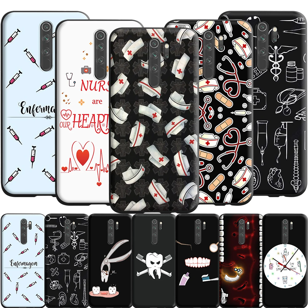 Чехол для медсестры дантиста брикет 9 8 7 10 10s 10T K40 9T 9C 9A 10X Pro Prime NFC | Мобильные
