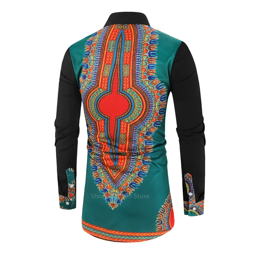 Африканская одежда новинка 2021 топ с принтом Дашики традиционное Африканское