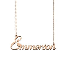 emmerson name necklace custom name necklace for women girls best friends birthday wedding christmas mother days gift
