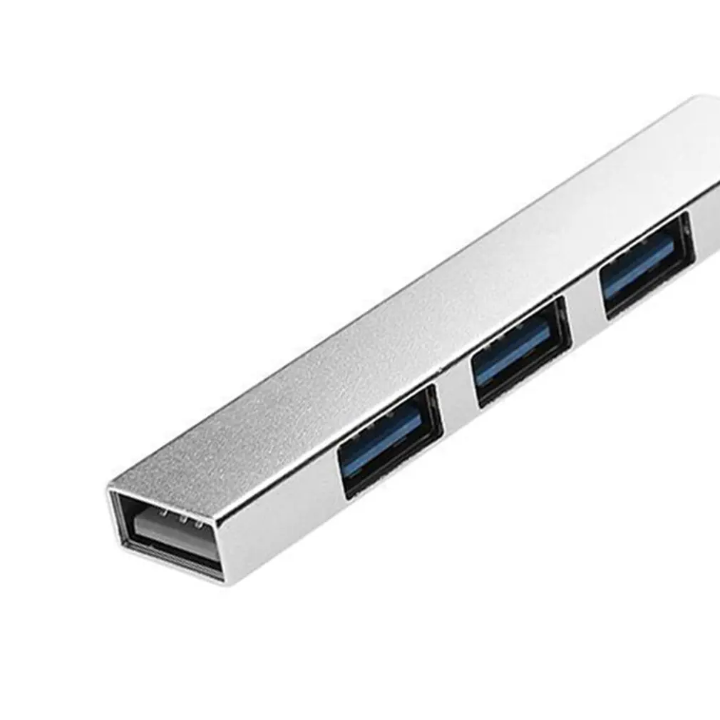 Мульти USB 3 0 концентратор 4 порта Высокоскоростной тонкий компактный
