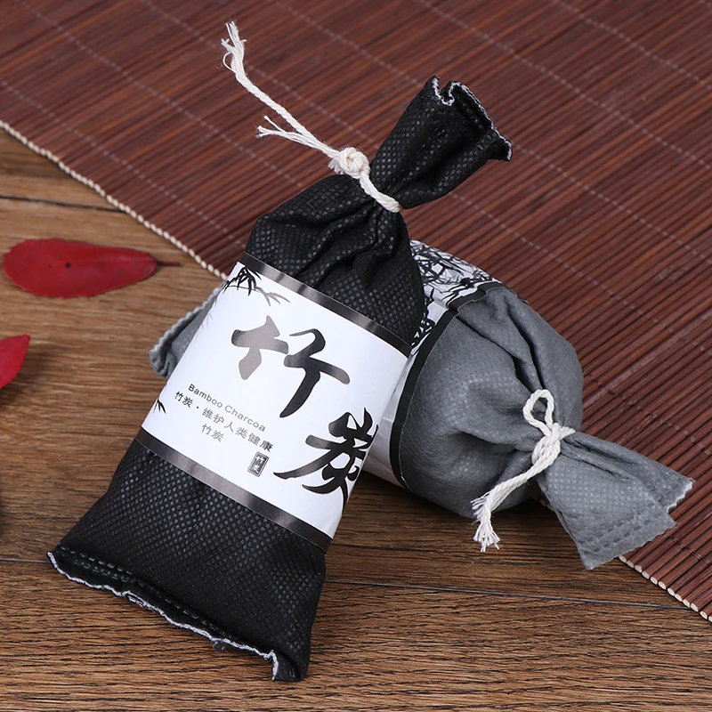 140G Активированный уголь мешок бамбуковый активированный Воздушный освежитель