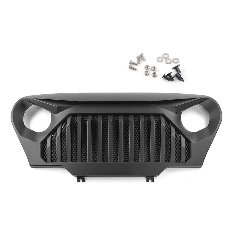 D MOPAI гоночные грили для Jeep Wrangler TJ автомобиля Передняя решетка решетки для Jeep для Wrangler TJ 1997-2006 автомобильные аксессуары - Цвет: D