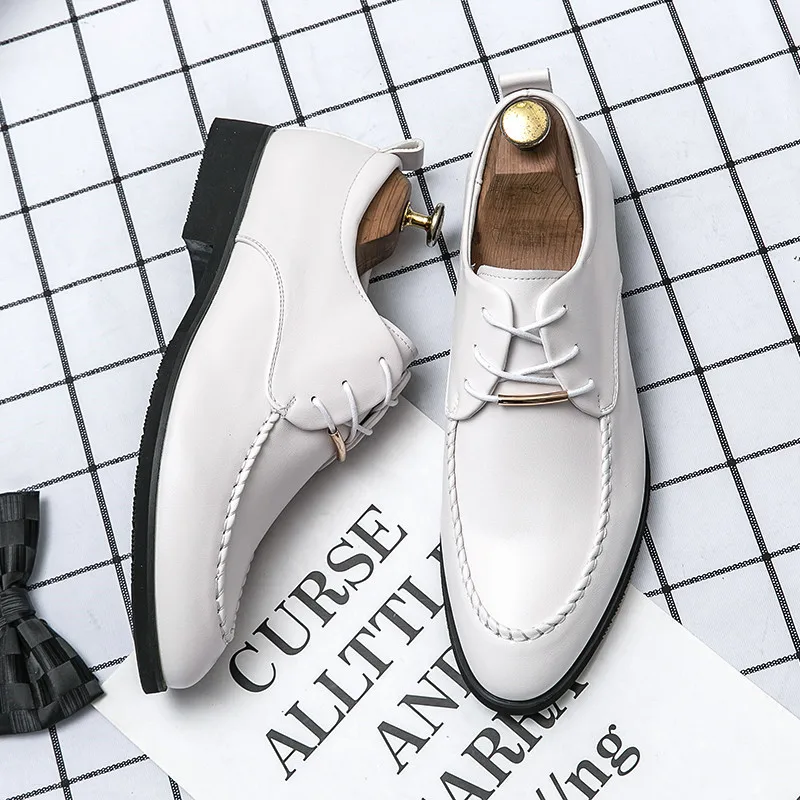 

Personality Shoes For Men Brand Oxford Wear-resistant Formal Men's New 2021 High Quality Casual Office Business Gentleman