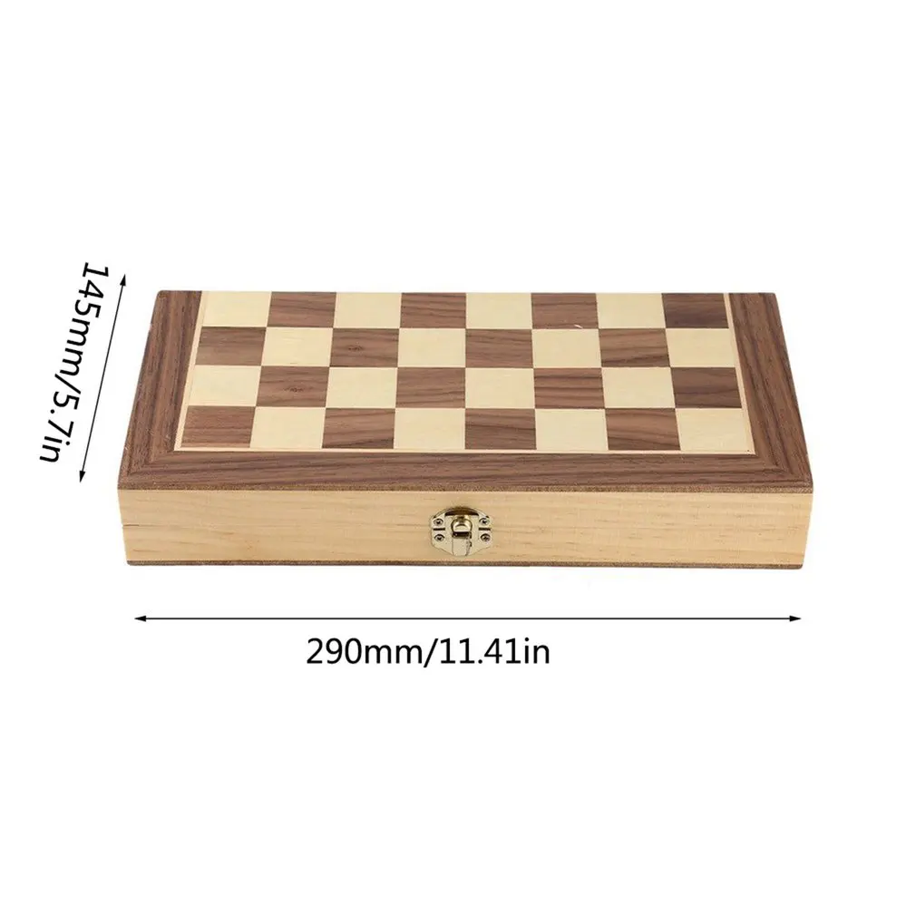 

International Chess Set Teaching Competition Oversized Chessman Luxurious Premium Gift Box Solid Wood Chess Board