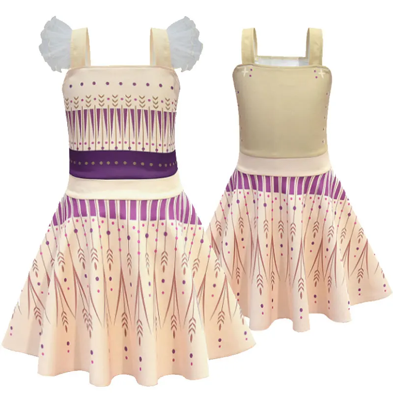 2020New surprise/Детское платье хаха балетная юбка принцессы без рукавов милое с