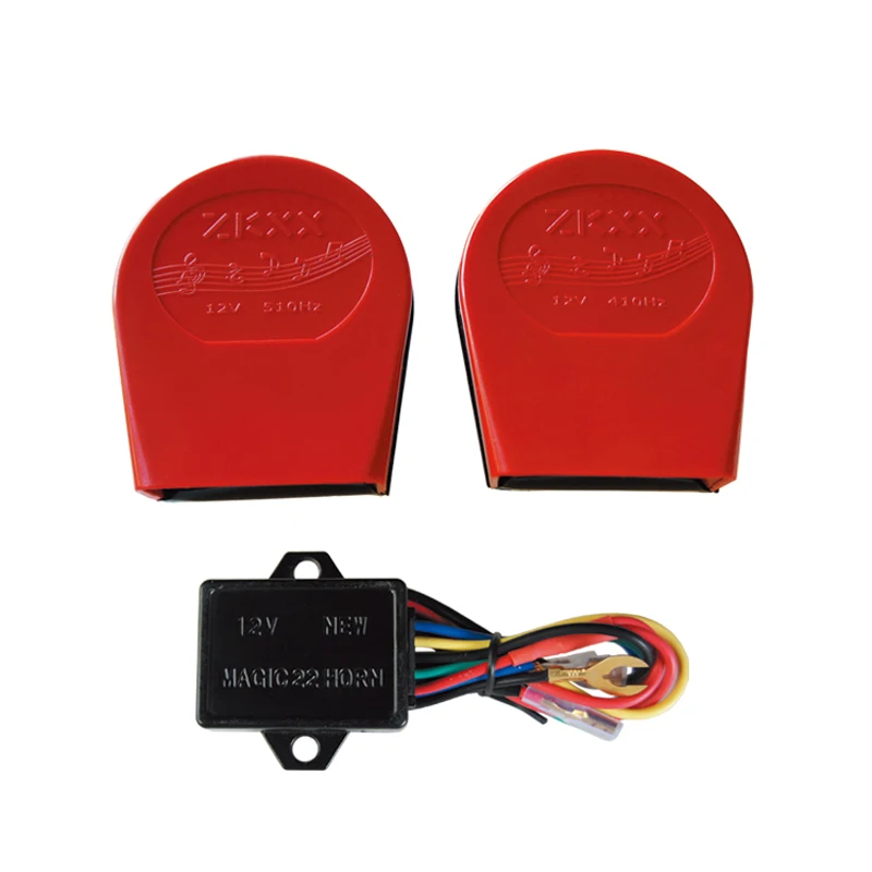 

12V Snail Magic 22 Sound Electronic Horn 115dB Loud Car Klaxon