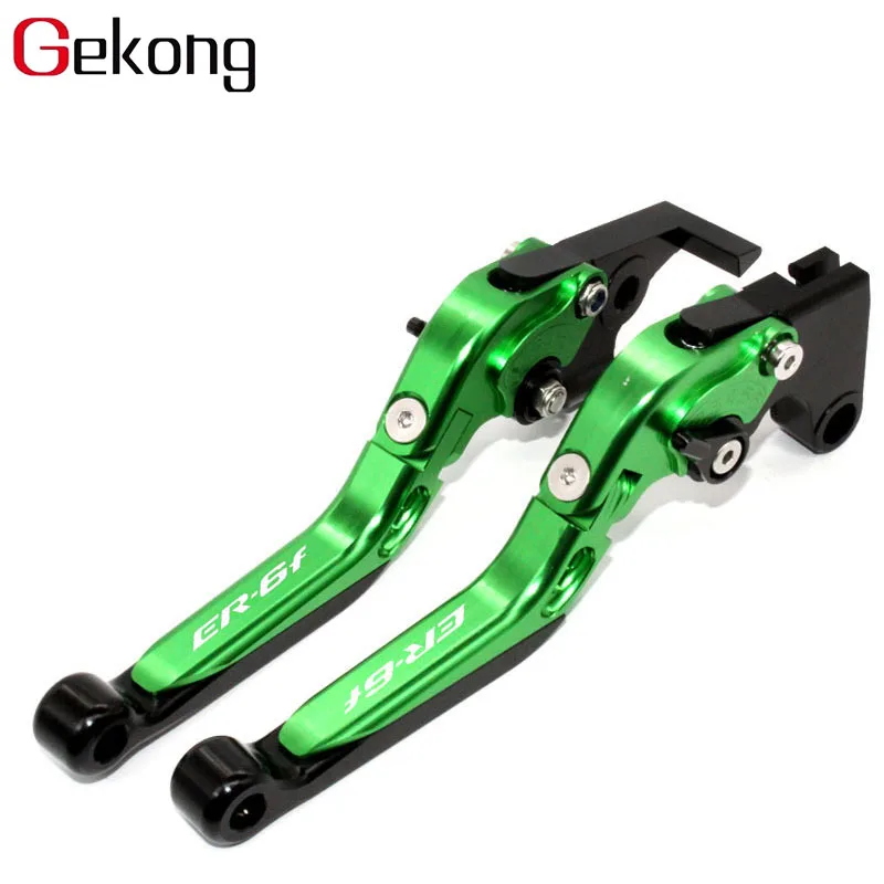 

For KAWASAKI ER-6F ER6F ER 6F 2009 2010 2011 2012 2013 2014 2015 2016 Motorcycle CNC Folding Extendable Brake Clutch Levers