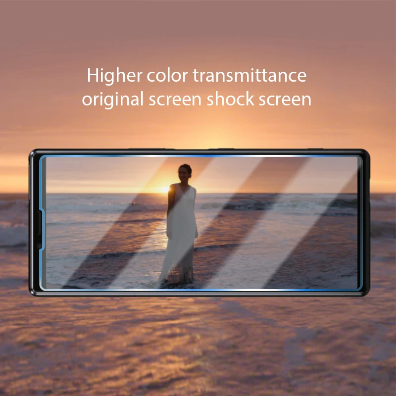 3pcs screen protector for sony xperia 5 10 ii plus xa1 tempered glass for sony xperia l l2 l3 l4 xz1 z3 z4 z5 compact glass free global shipping