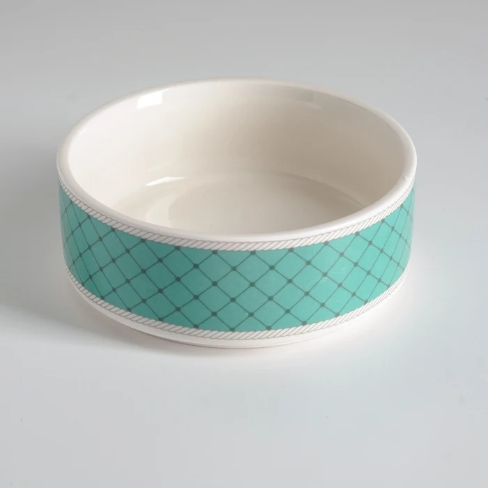 Миска керамическая &quotСеточка&quot 10 5 х 4 см зелёная 3890077|Чаши| |
