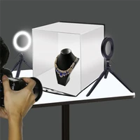 3030cm portable softbox light box studio led photo lightbox with 6 colors backdrops for tabletop photography led lighting box