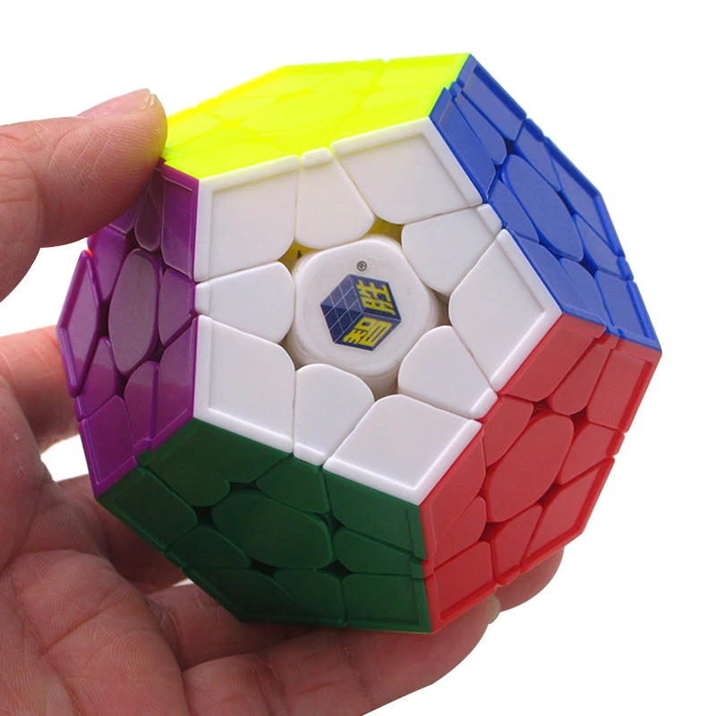 Yuxin Little Magic 3x3 волшебный кубик-Додекаэдр IQ скоростные головоломки Обучающие