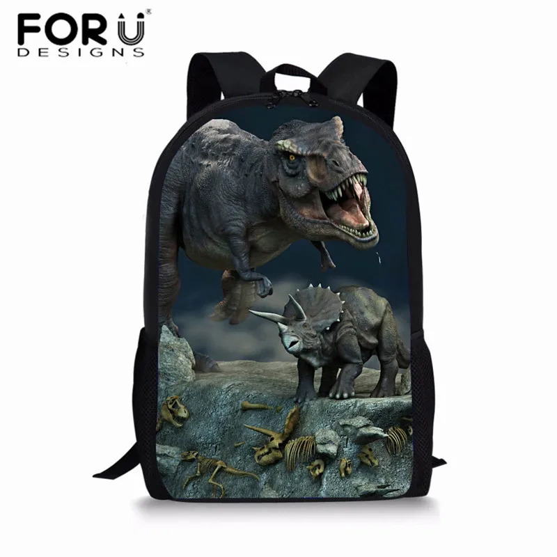 Z3039C FORUDESIGNS Jurassic World детские школьные ранцы для мальчиков T-rex рюкзак в виде динозавра первичные Детские рюкзаки детская сумка на подарок Mochilas - Цвет: Z3039C