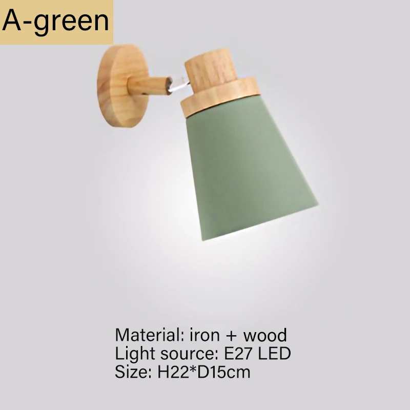 

BANMENG Настенный светильник LED белый/зеленый/серый