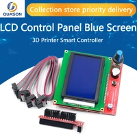 3d printer smart controller ramps 1 4 lcd 12864 lcd control panel blue screen