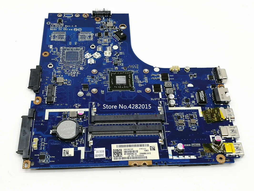 Бесплатная доставка материнская плата ZAWBA/BB для Lenovo ноутбука и 5B20F86184 (для AMD