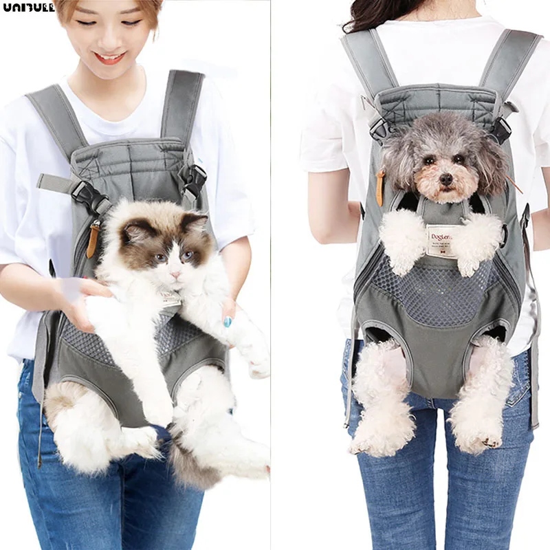 

UNIBULL Pet Backpack Carrier For Cat Dogs Front Travel Dog Bag Carrying For Animals Outdoor travel walking entertainment