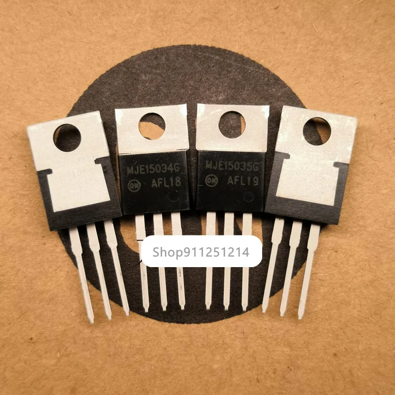Новые и оригинальные аудиоприводы транзисторы средней мощности MJE15034 MJE15035 2 пары |
