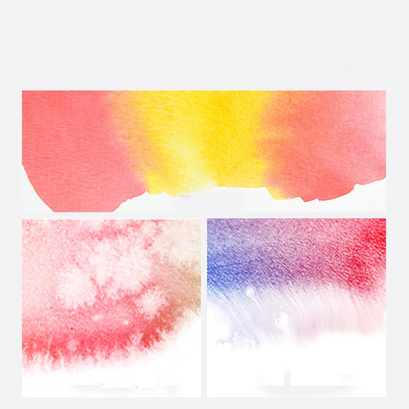 Высокое качество 48 цветов портативный дорожный твердый пигмент набор