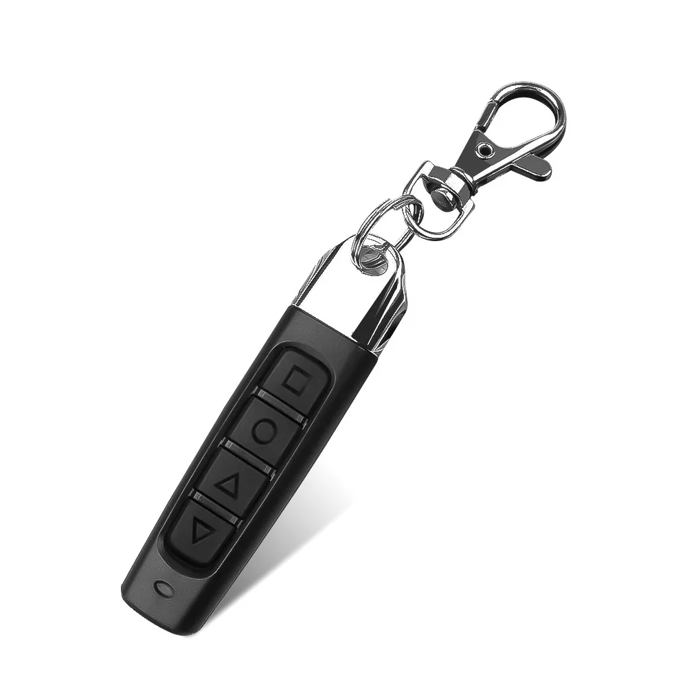 Triangle Button KEBIDU 433 МГц 4 кнопки гаражные ворота двери дистанционного ключа автоматическое Клонирование пульт дистанционного управления электрический контроллер копирования переключатель передатчика - Цвет: Triangle Button