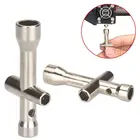 2 шт. 3D принтер E3D гаечный ключ M2 M2.5 M3 M4 винтовая гайка шестигранный мини-крестовой ключ Торцевая модель для ремонта компоненты колесных инструментов