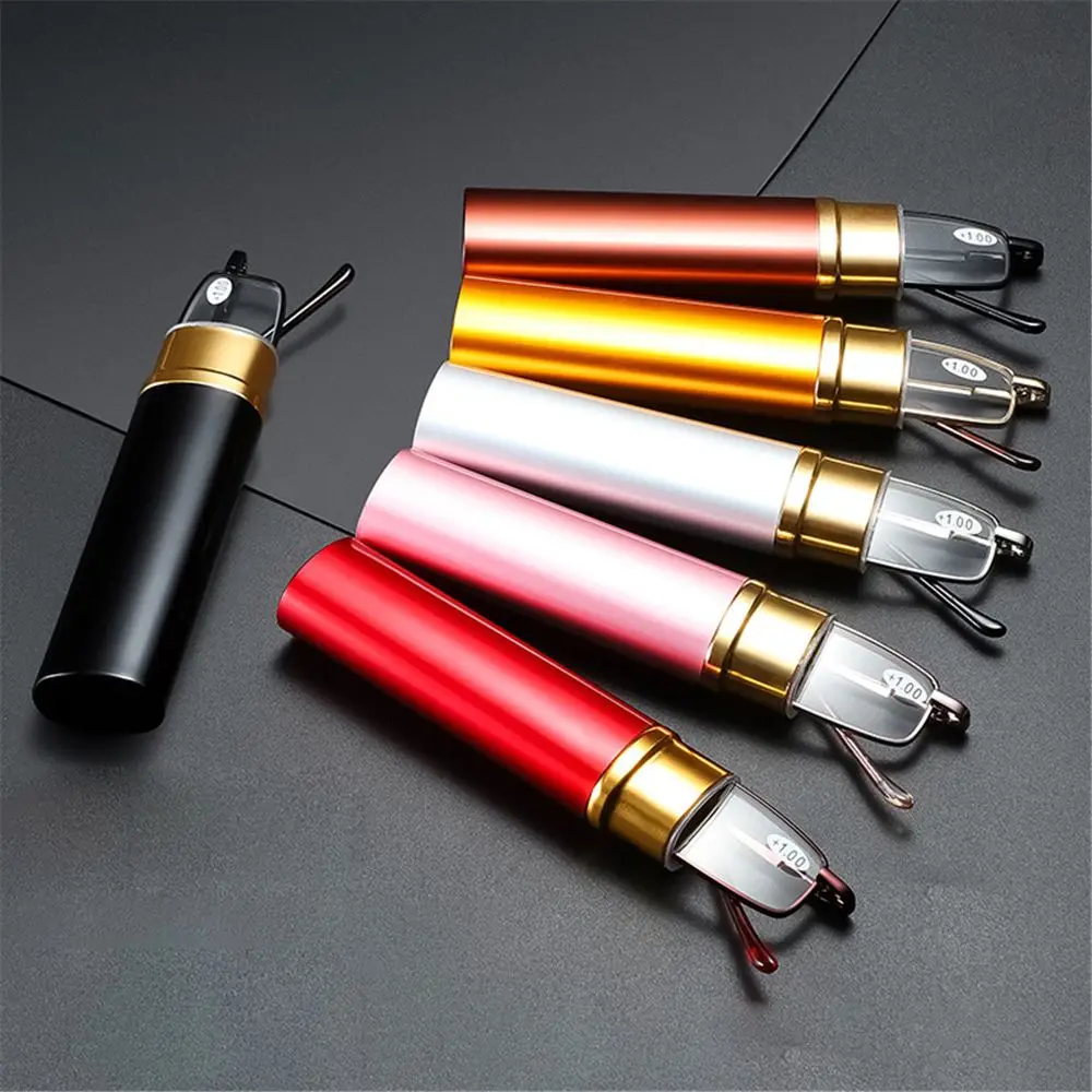 Тонкие очки для чтения с зажимом ручки