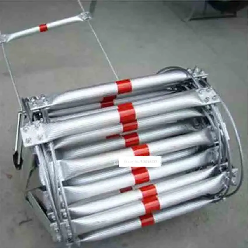 Складная мягкая лестница спасательное оборудование алюминиевая трос для