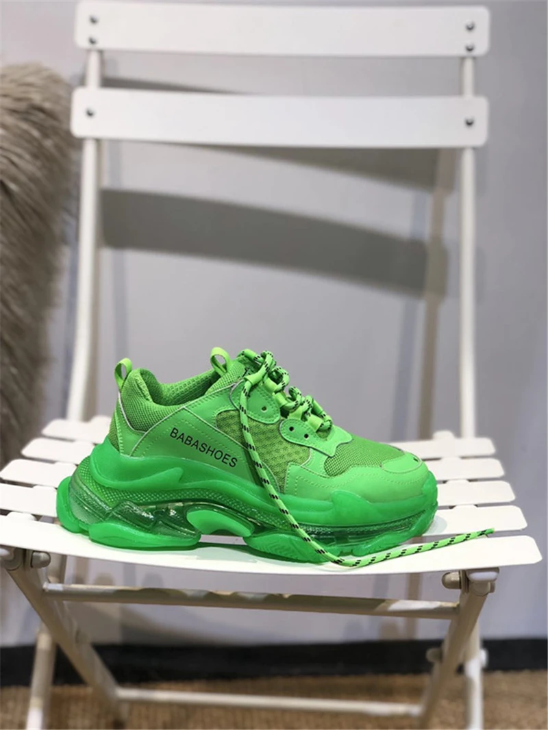 Женская обувь на платформе Брендовые кроссовки со шнуровкой Zapatos De Mujer Большие