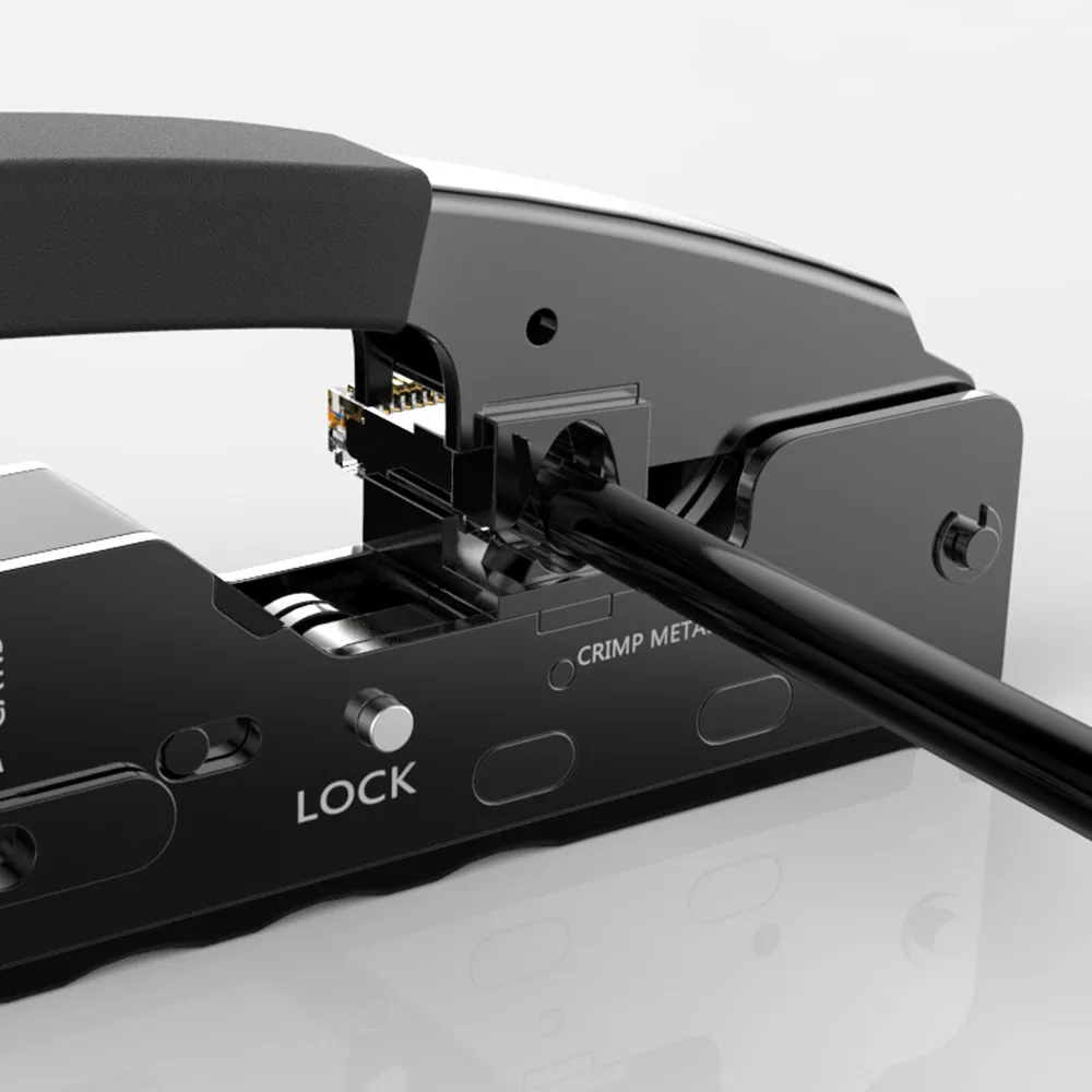 Клещи Cat7 RJ45 для сетевого кабеля 6P 8P зажим с кристальной головкой Ласточкин хвост
