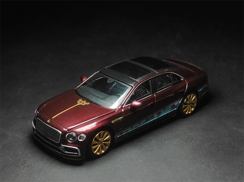 Коллекция эксклюзивных литых моделей HeyToys Mini GT 1/64 285 рождественские летающие