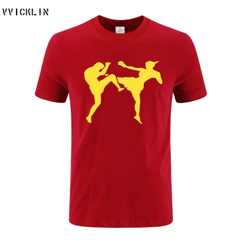 Новая мода кикбоксинга по борьбе с ММА летние футболки коротким рукавом и