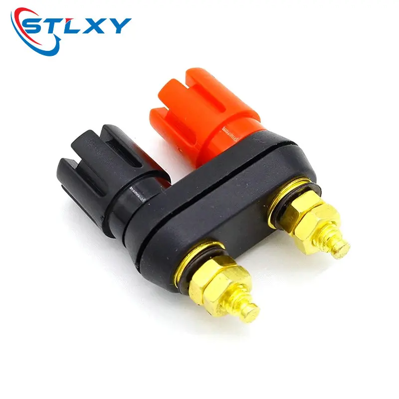 Вилки типа банан парные клеммы красный черный разъем усилитель Клемма