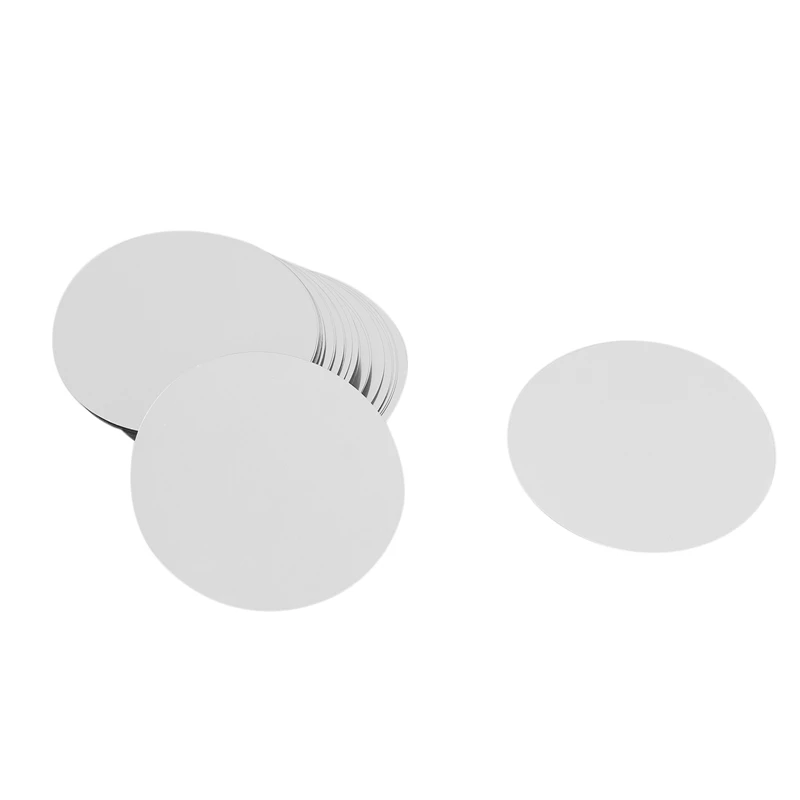 

80 шт., серебристые диски для разлива вина, 3 дюйма