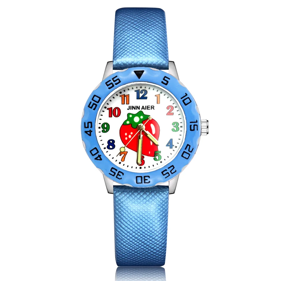 Часы Детские кварцевые с 3d рисунком клубники|Детские часы| |