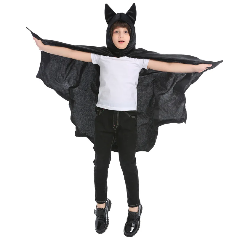 Новинка 2019 детский костюм аниме летучая мышь для мальчиков и девочек костюмы на