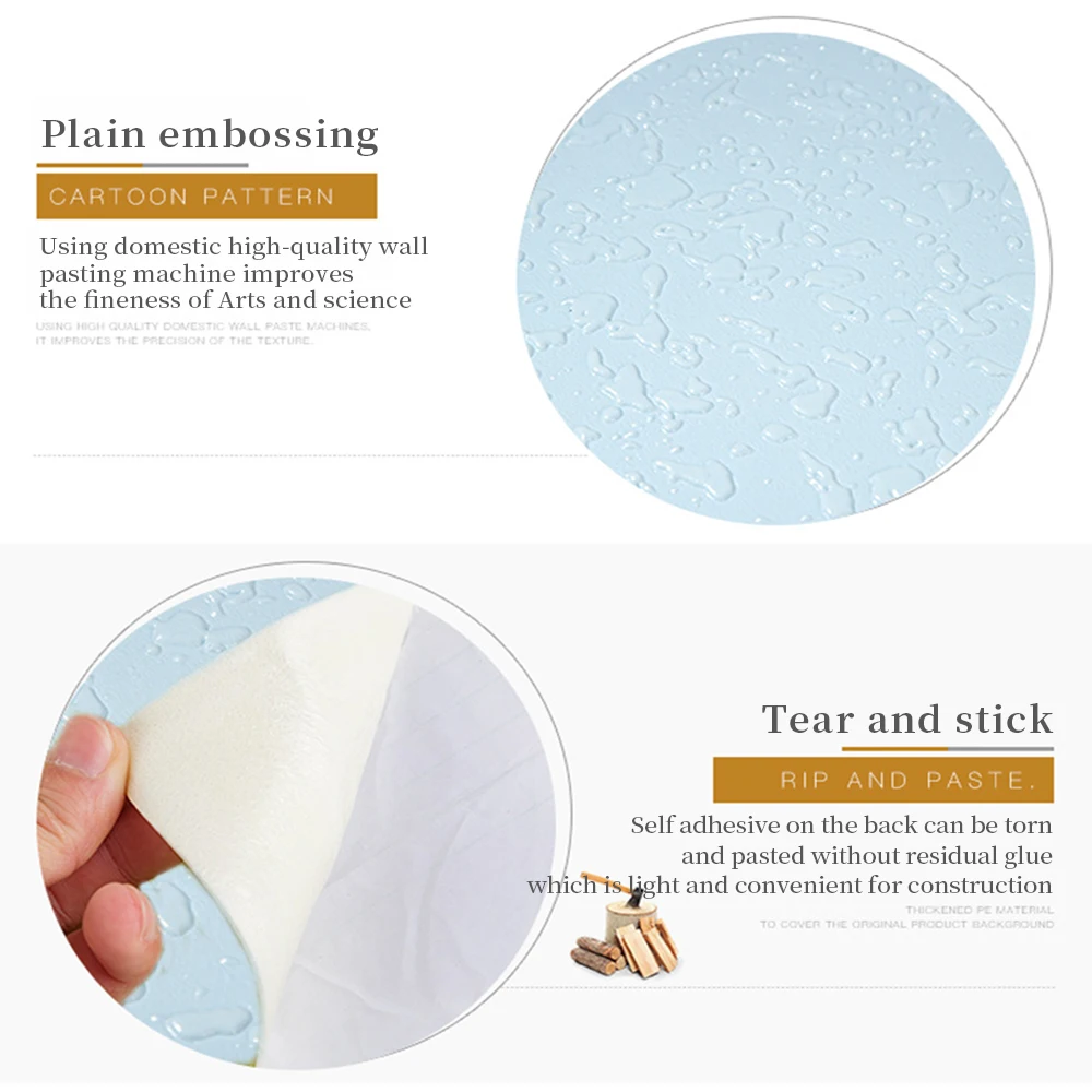 

3D Brick Pattern Imitate Diatom Mud Foam Wall Stickers DIY Self-Adhesive Waterproof Wallpaper Bedroom TV background Wall Decor