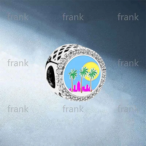 

EG792016CZ-5970 Palm Trees Destination Charms