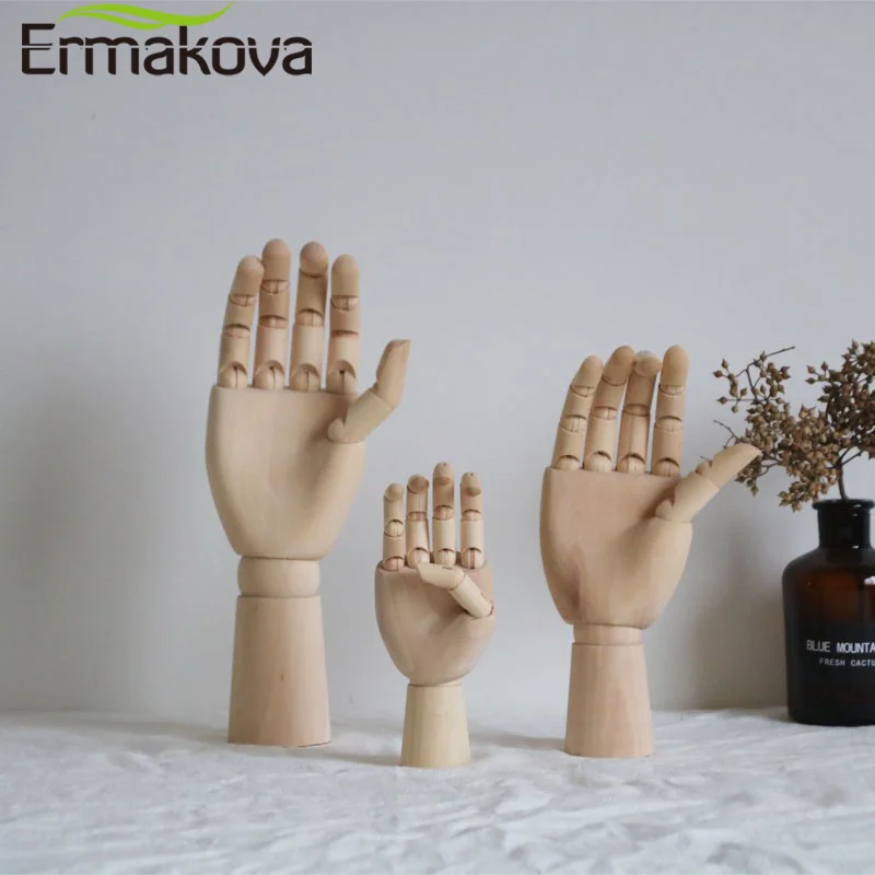 ERMAKOVA Дерево Искусство манекен рука модель идеально подходит для рисования эскиз