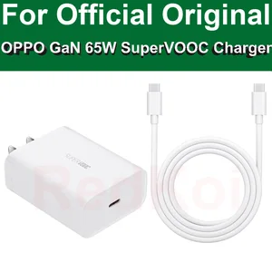 oppo gan 65w mini charger supervooc type c wall power adapter kit find x3 x2 reno5 pro reno4 pro reno3 pro ace2 a35 a55 a93 k7x free global shipping