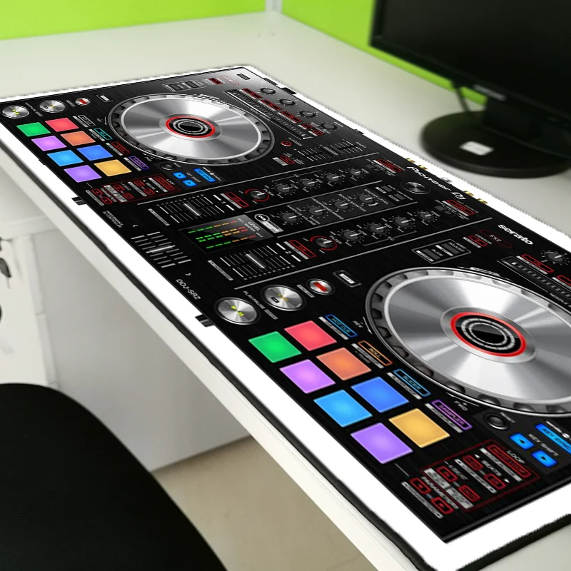 Yuzuoan DJ ручной привод коврик для мыши версия скорости игровой плеер шов резиновый