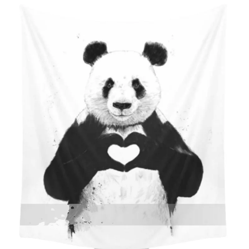 

Wall Hanging Tapestry Animal Background Bedside Cute Animel Art Nordic Trippy Tapestry Modern Tapiz Colgante Home Decor DG50T