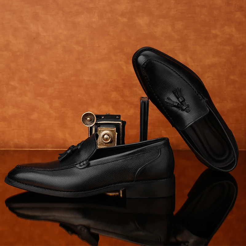 

Shoes Men Casual Sapatos Casual Mens Causal Shoes Zapatos Hombre Loafers For Men Black Male Shoe Leather Leisure Informales De