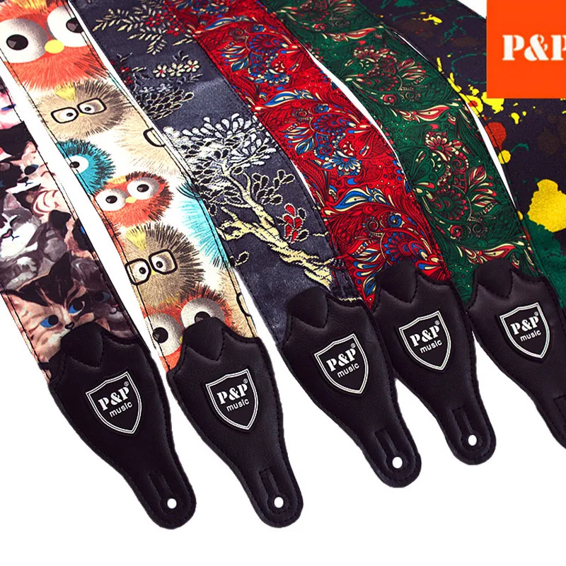 Гитарный ремешок высококлассный широкий плечевой ремень 6 25 см хлопковый удобный