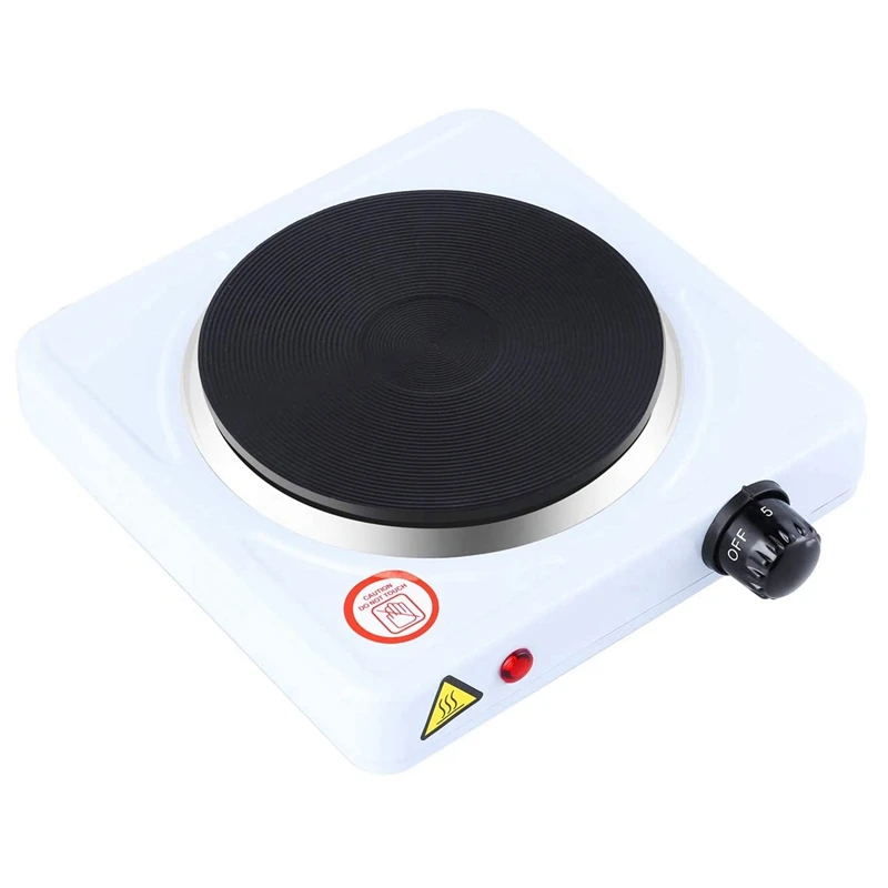 

Hotplate,1000W Hotplate Stainless,5 Power Levels Mobile Stove for Travel and Camping,Overheating Protection Eu Plug